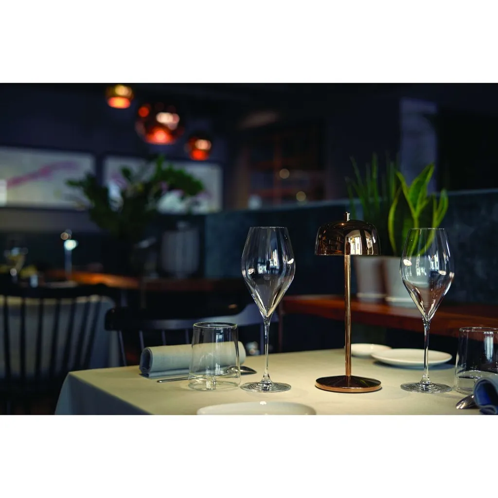 Zafferano Circe Cuivre - Lampe de table LED rechargeable et dimmable