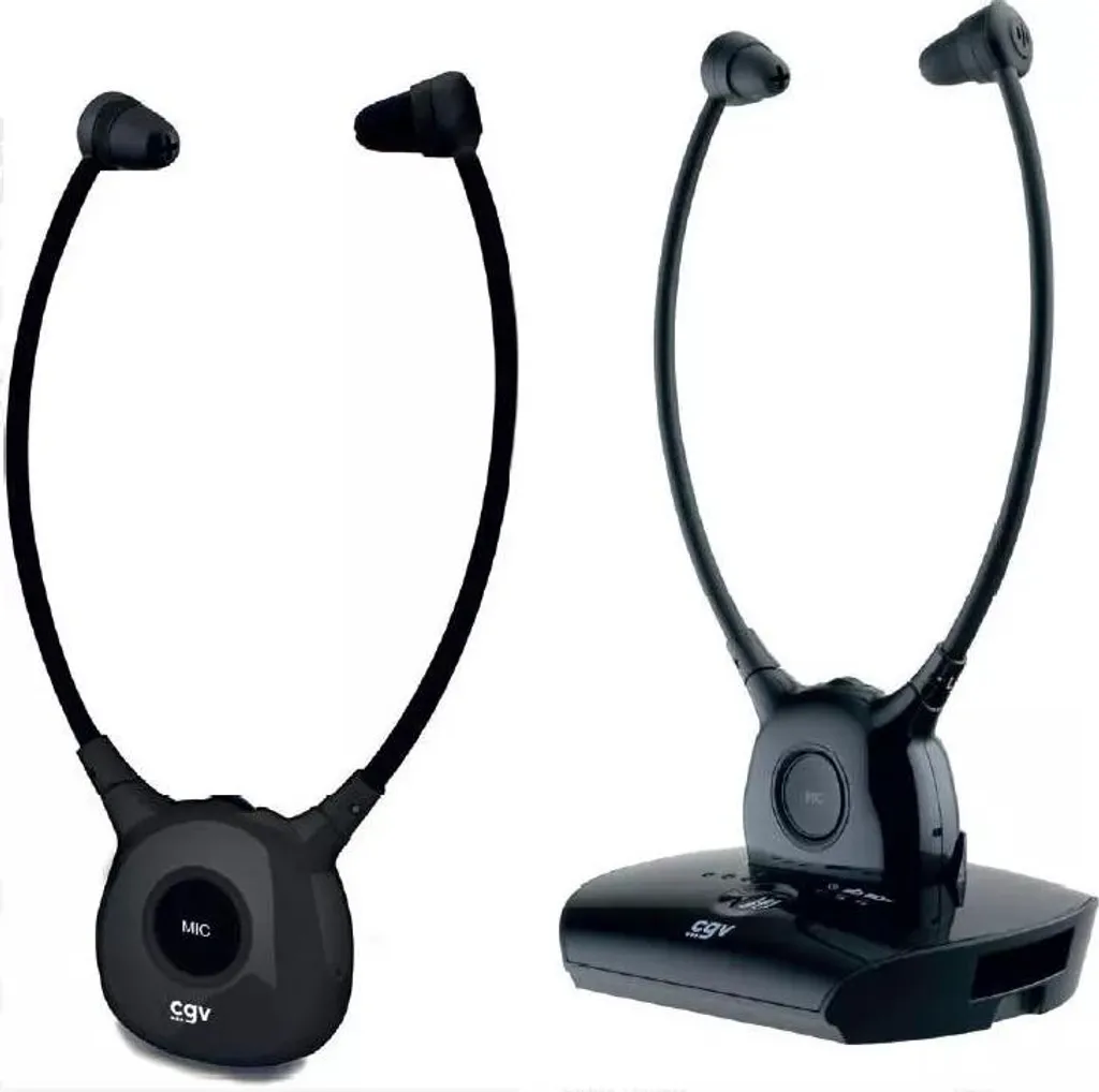 Casque TV sans fil stéthoscopique duo pour regarder la télé à deux