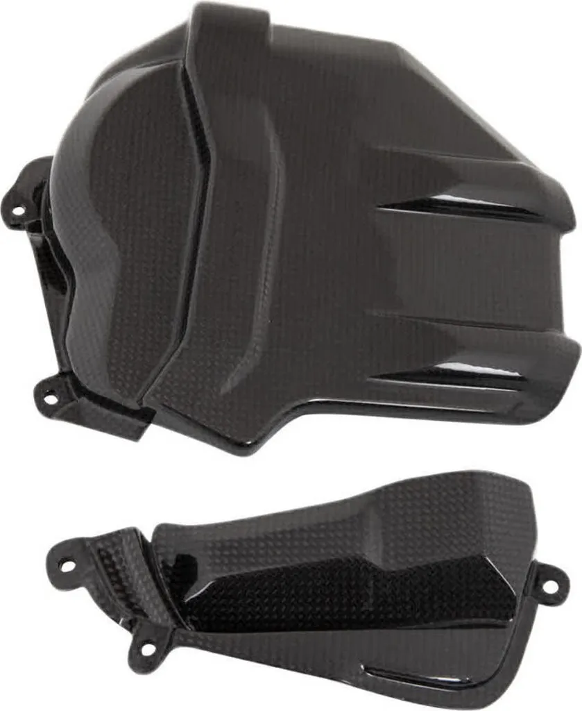 Protections de carter moteur Lightech pour Ducati Panigale V4 G/D Noires