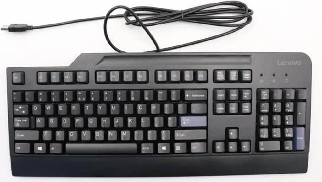 Clavier Professionnel Lenovo Preferred Pro USB Noir avec Touches USA