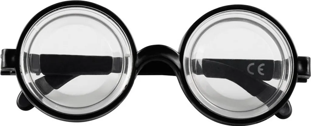 Boland Occhiali da Festa Nerd SG32211 - Accessorio Costume Carnevale Nero