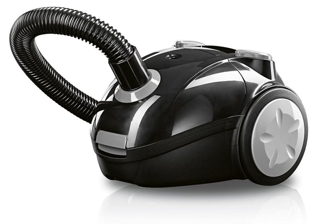 CLEANmaxx Beutelstaubsauger 800W grau/schwarz Produktbild 