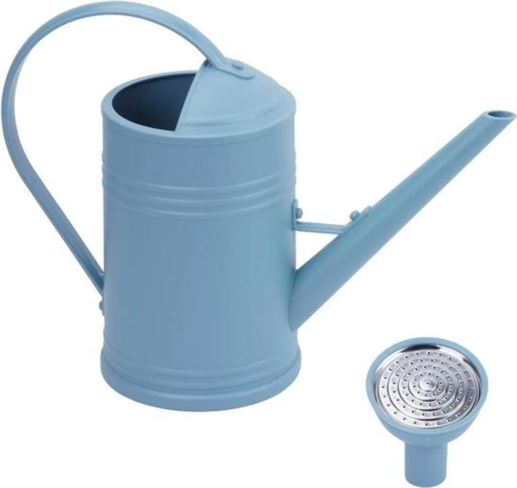 Arrosoir 18L bleu anti-éclaboussure : finissez-en avec les sols mouillés