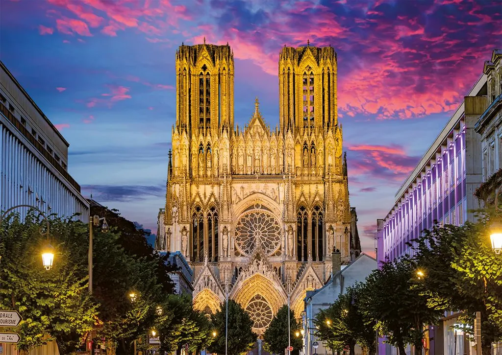 Puzzle de 1500 pièces Reims Nathan pour une soirée détente et loisirs créatifs