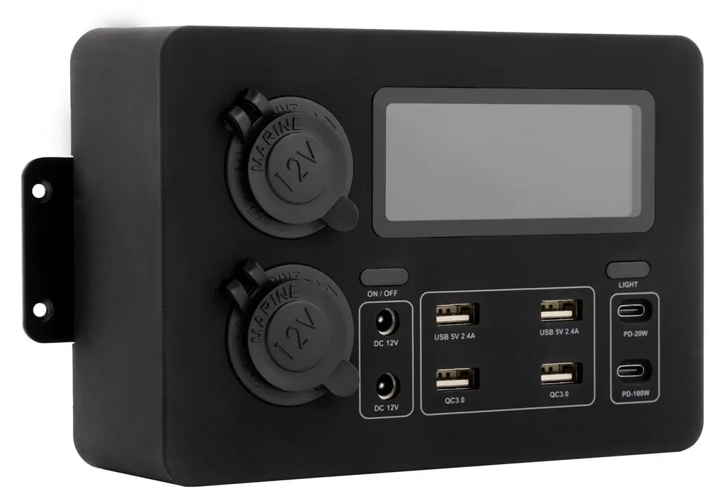 Répartiteur électrique 12V 24V pour recharge PC portable en Camion et Van