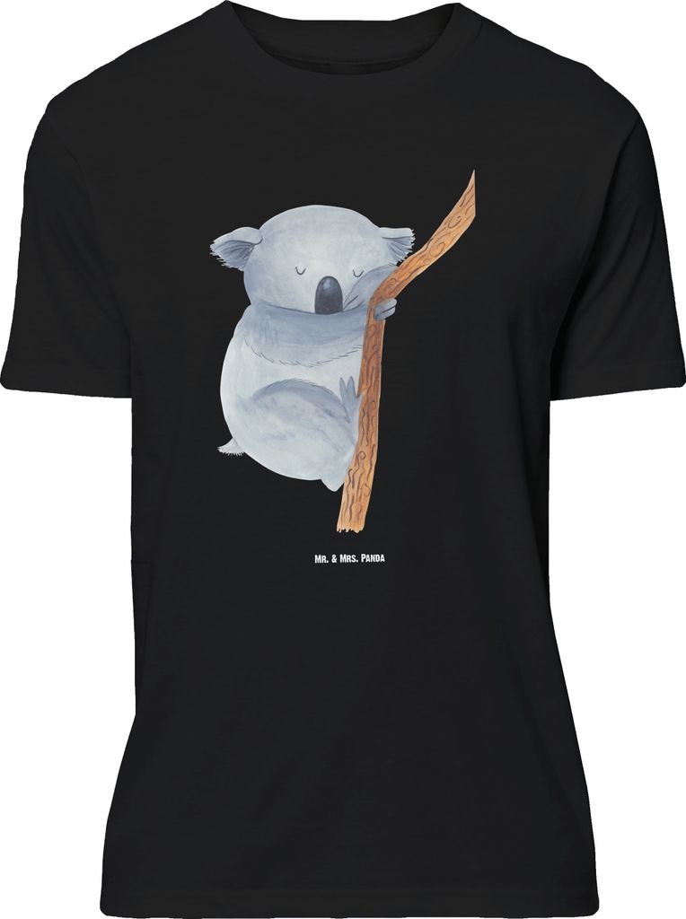 Mr. & Mrs. Panda Größe M T-Shirt Koalabär - Schwarz - Geschenk, Lustige Sprüche, Traum, Bär, Herren, Schlafzimmer, Shirt, Tshirt, Traumland, s...