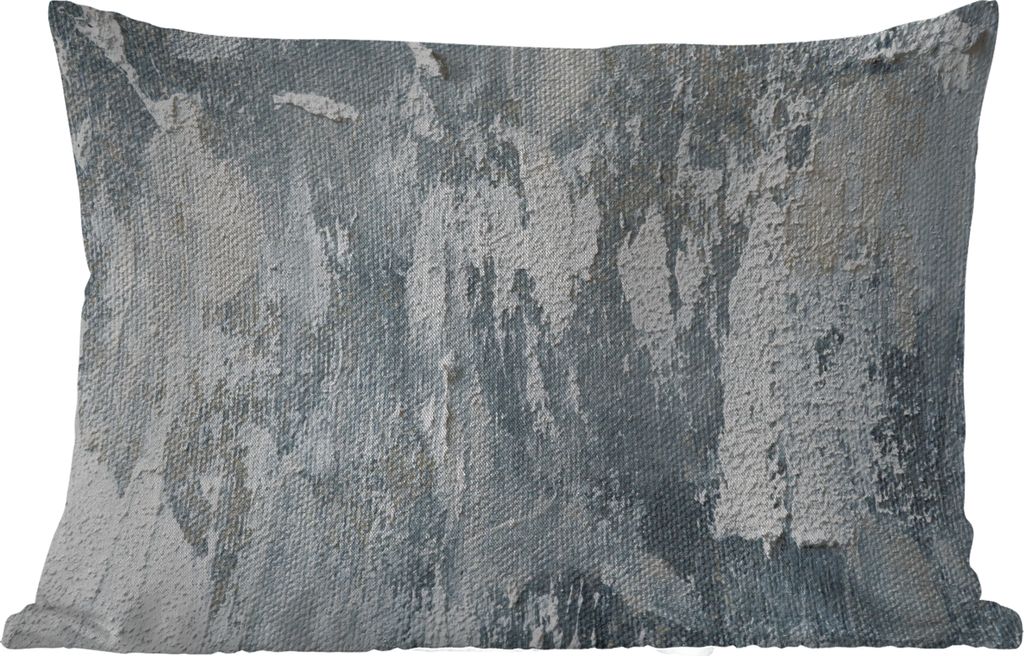 MuchoWow Outdoor Kissen - Farbe - Industrie - Design - 50x30 cm - Wetterfest - Lounge Kissen - Sofa kissen - Wohnzimmer Dekoration