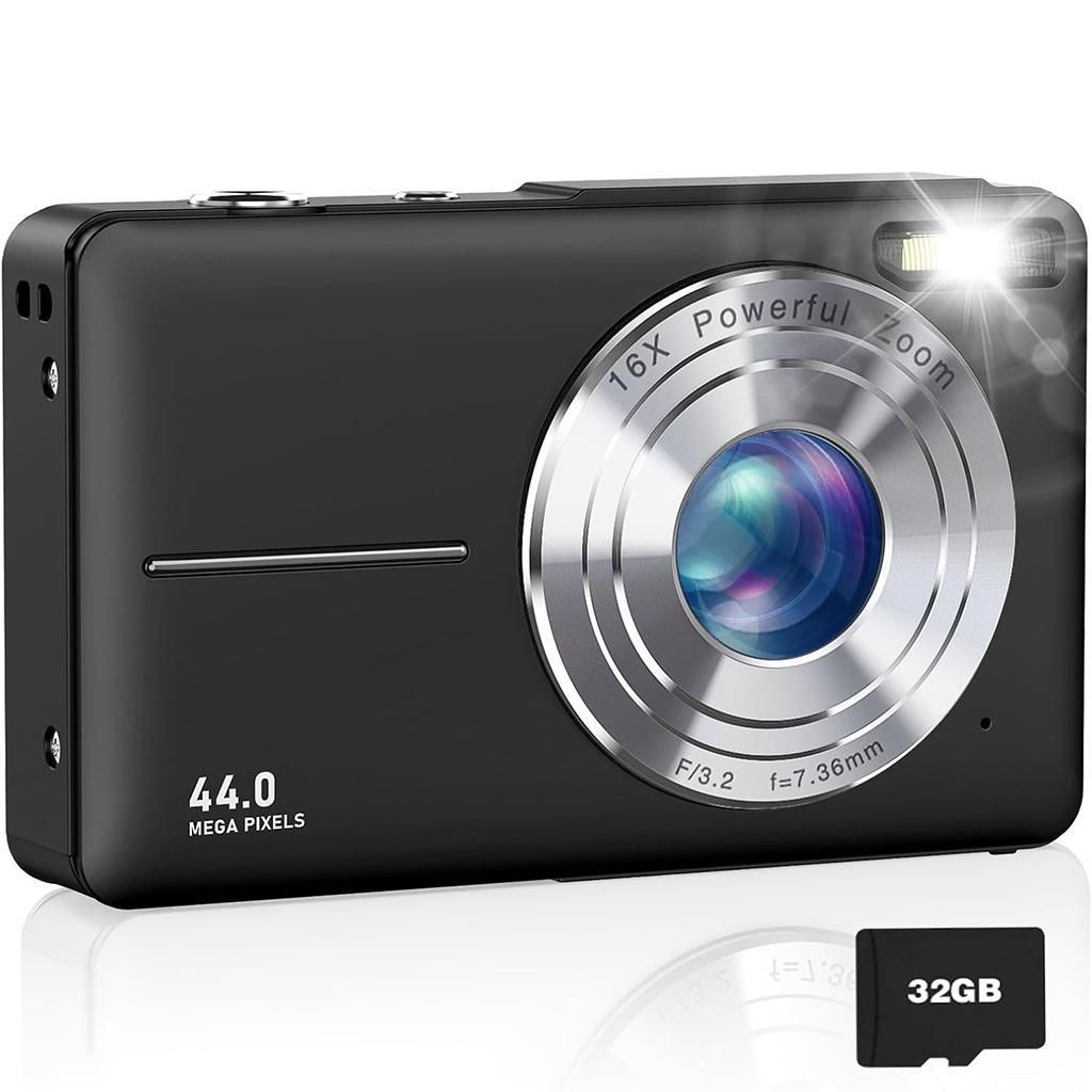 Fotocamera digitale AIORBER da 44MP con zoom 16X, display Immagine del prodotto 