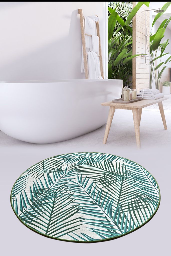 Mijolnir, Botany- CHL4159, Bunt, Badematten, 700 gr/m², 100% Samtstoff