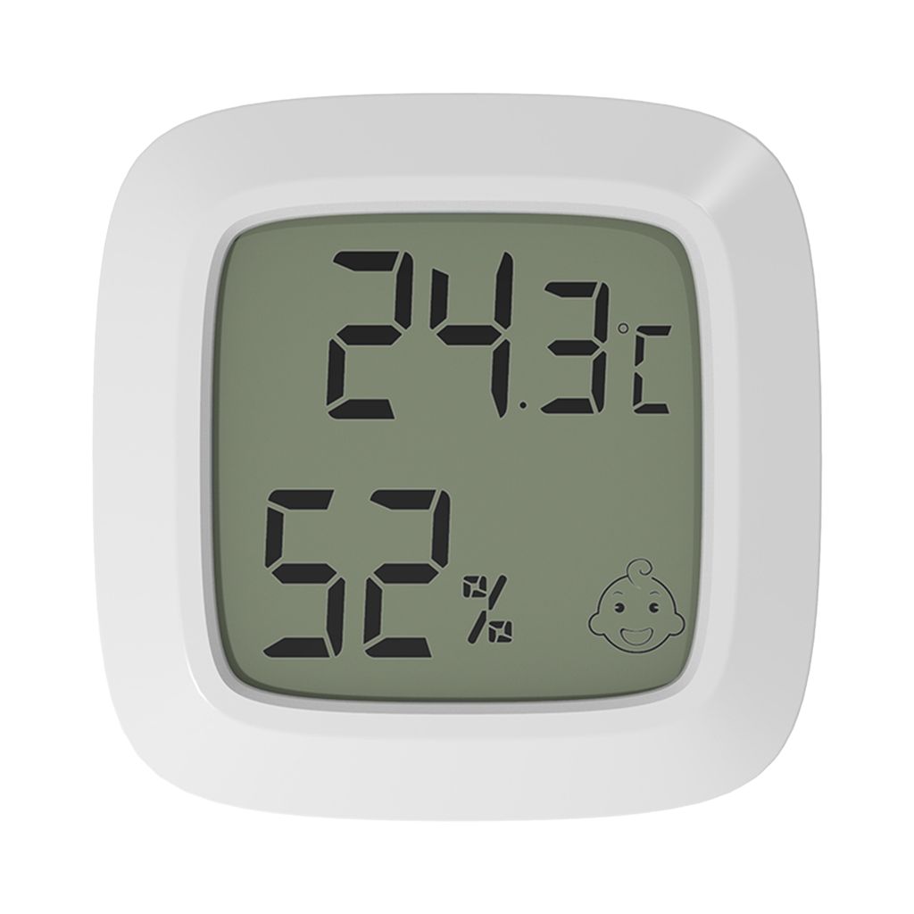 Thermometer Hygrometer Digital Wand Tisch Küche Schlafzimmer Uhr, 8,65 €