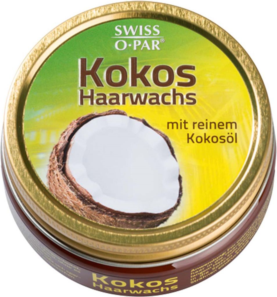 Swiss-O-Par, Kokosnuss-Haarwachs