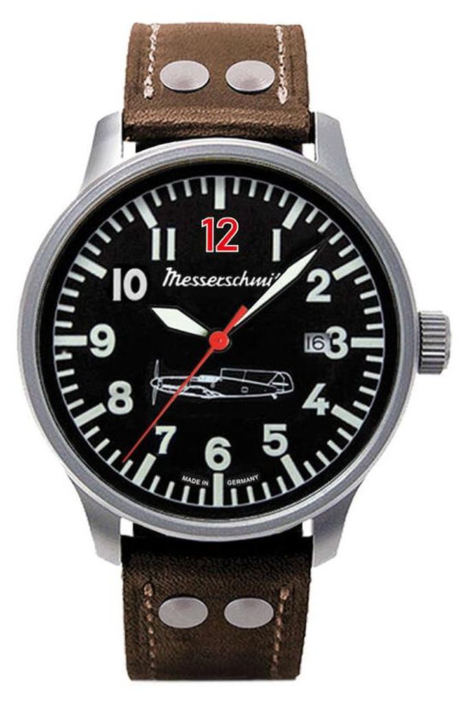 Pánské quartzové hodinky Messerschmitt 109-42R12L v Obrázek produktu 