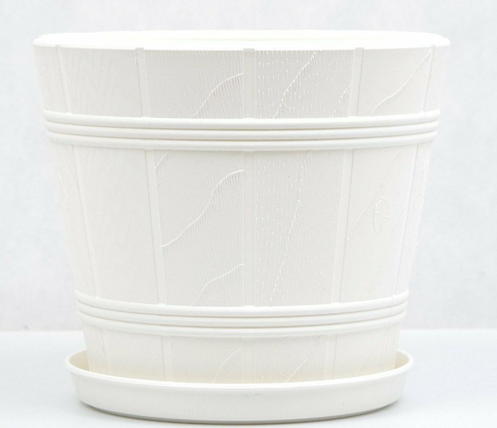 Kvetináč Kvetináč Elba s podšálkou plast (Ø34 cm , H=28,5 Obrázok produktu 