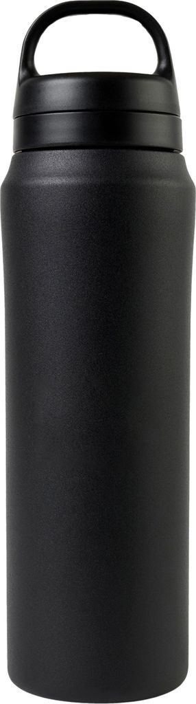XD Collection - Wasserflasche, recyceltes Material, 470ml XD1208 (Einheitsgröße) (Schwarz)