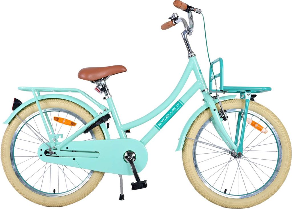 Vélo enfant Volare Excellent - Fille - 20 pouces - Vert Image du produit 