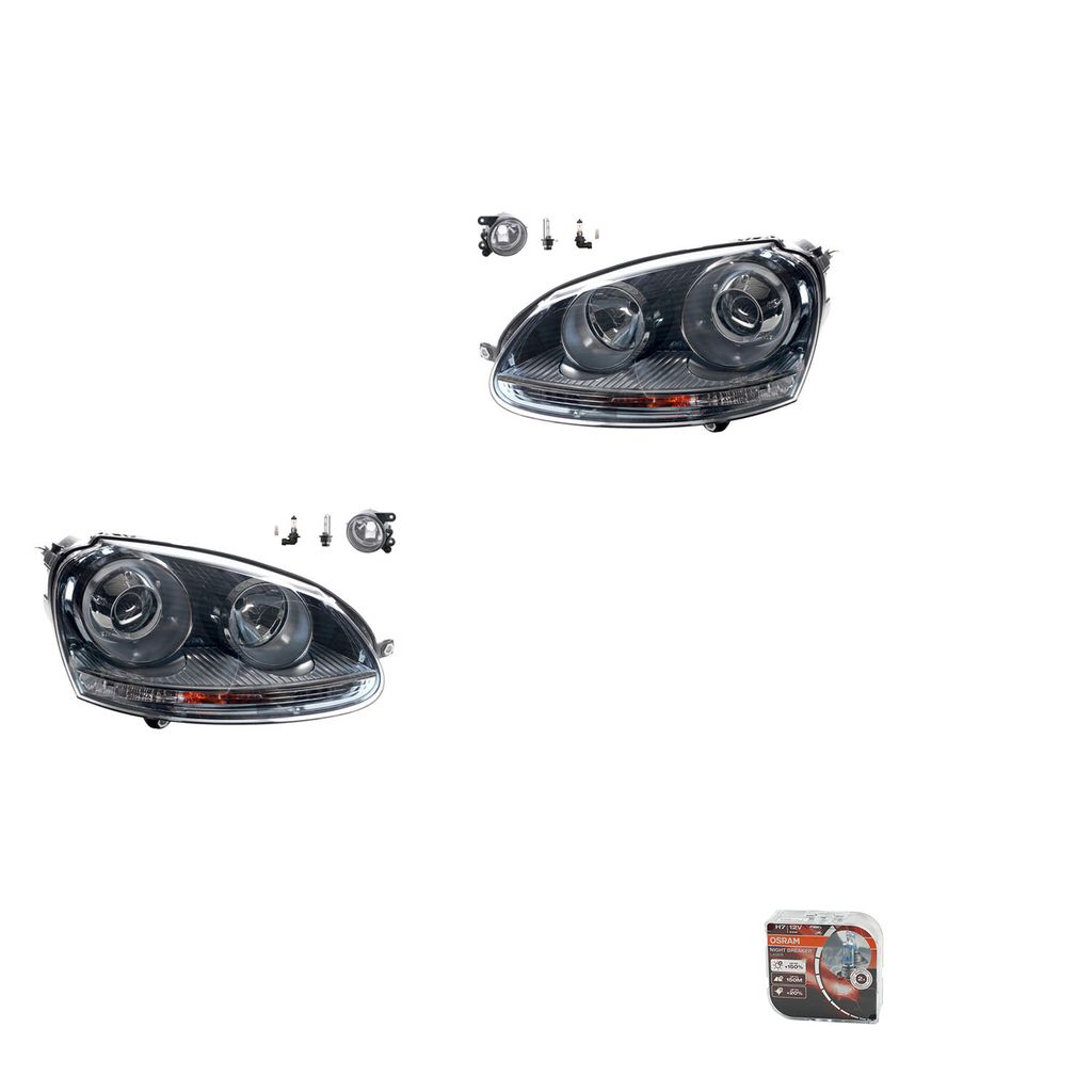 Johns, zestaw reflektorów + Osram Night Breaker Laser Zdjęcie produktu 
