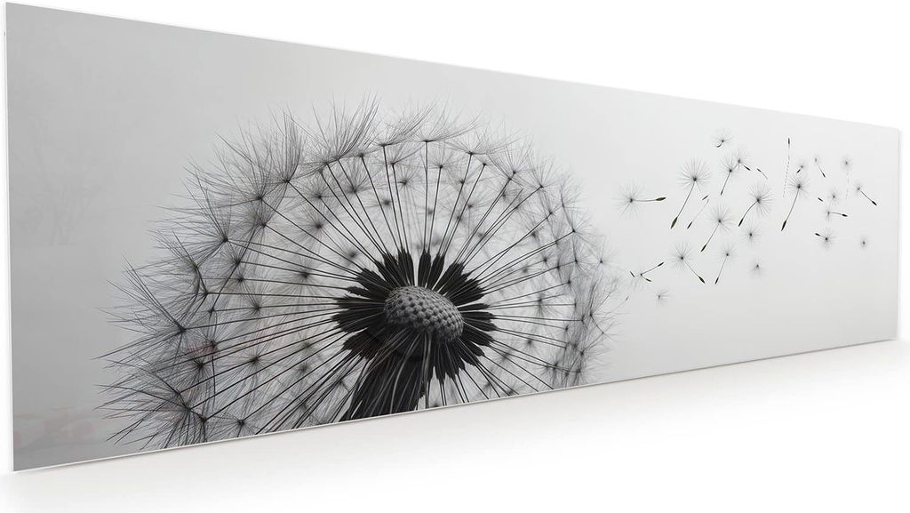 Glasbild 120x40cm in XXL für Wohnzimmer, Schlafzimmer Motiv Produktbild 