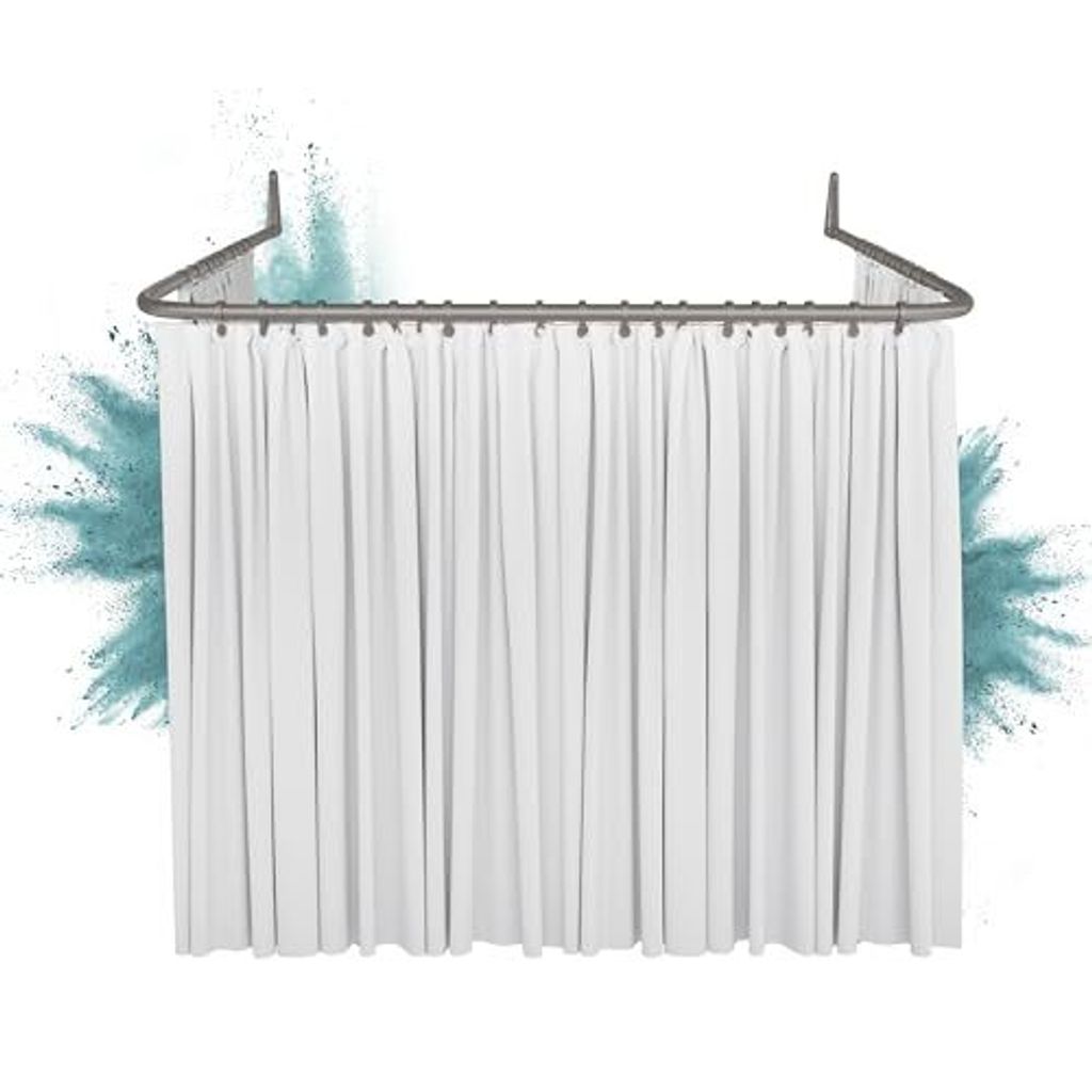Erica - Asta angolare per doccia 85x95x85 cm, asta angolare Immagine del prodotto 