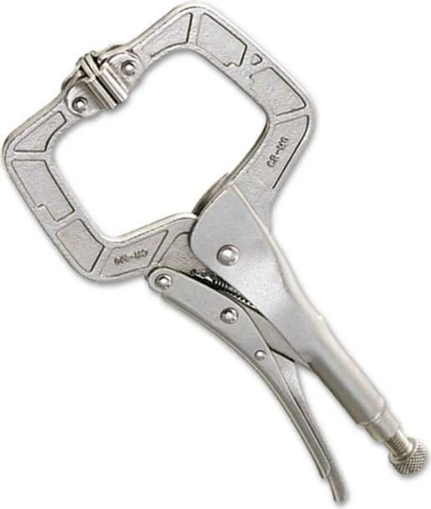 Pince de type C JBM 52503 de 10,5 cm pour serrage précis et soudure