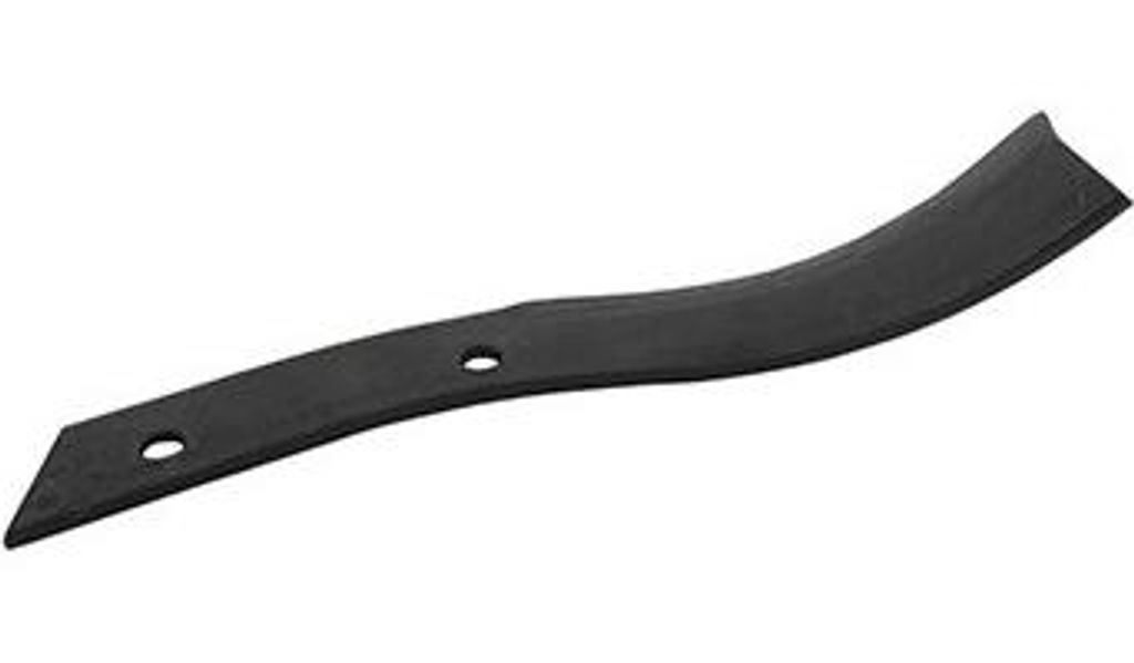 Linker für Erdbeermesser links für Motorhacke, passend für Honda Modelle 501 – Länge: 230 mm, Bohrung ø 11 mm, Achsabstand 81 mm. Typ Bineur.