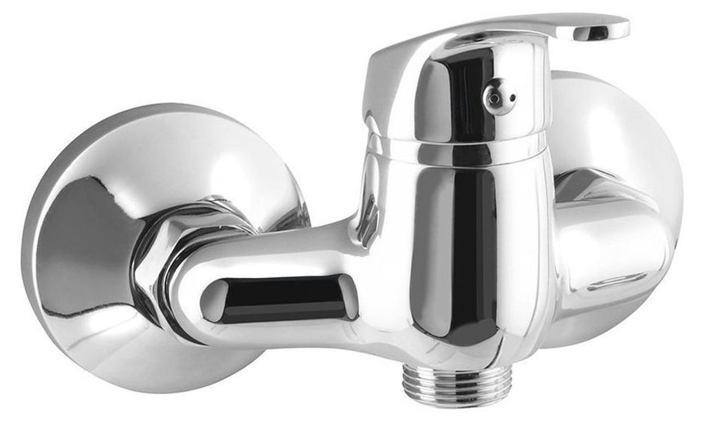 Aqualine 35 Wand-Armatur 3/4", Abstand 100mm, ohne Auslauf, Produktbild 