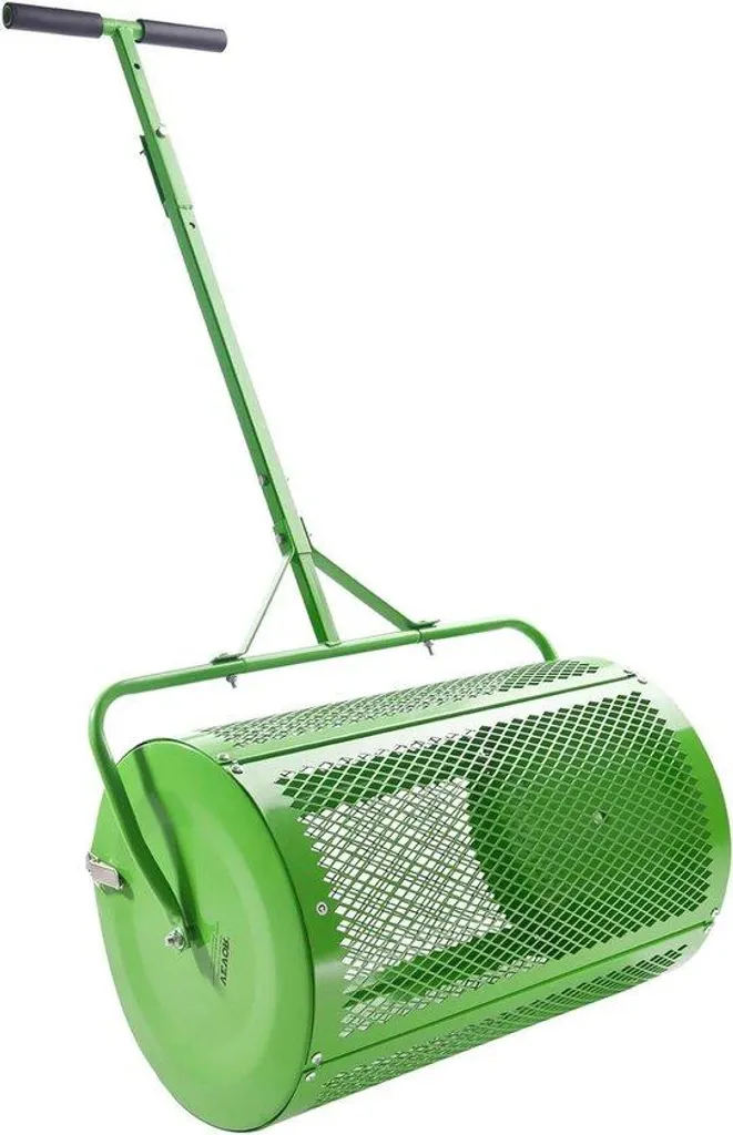 Épandeur de compost pour pelouse 60 cm, entretien gazon et jardin