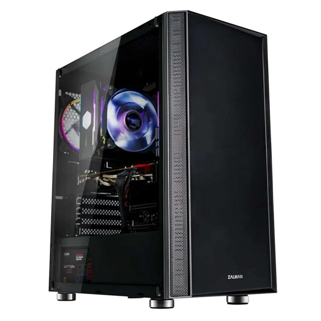 Boîtier Zalman R2 Noir E-ATX : Optimisez le Flux d'Air de votre PC Gamer