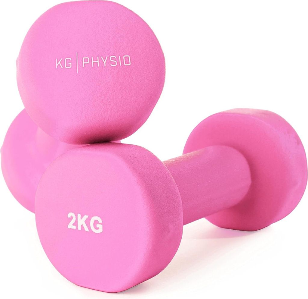 Neopren-Halterset mit Anti-Roltechnologie - Gewicht von 1-10 kg für das Home Fitness