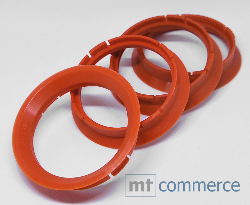 8 X CENTRAGE RINGS 68,0 X 56,6 MM JANTES EN ALUMINIUM Z.B. POUR RONAL - NEUF