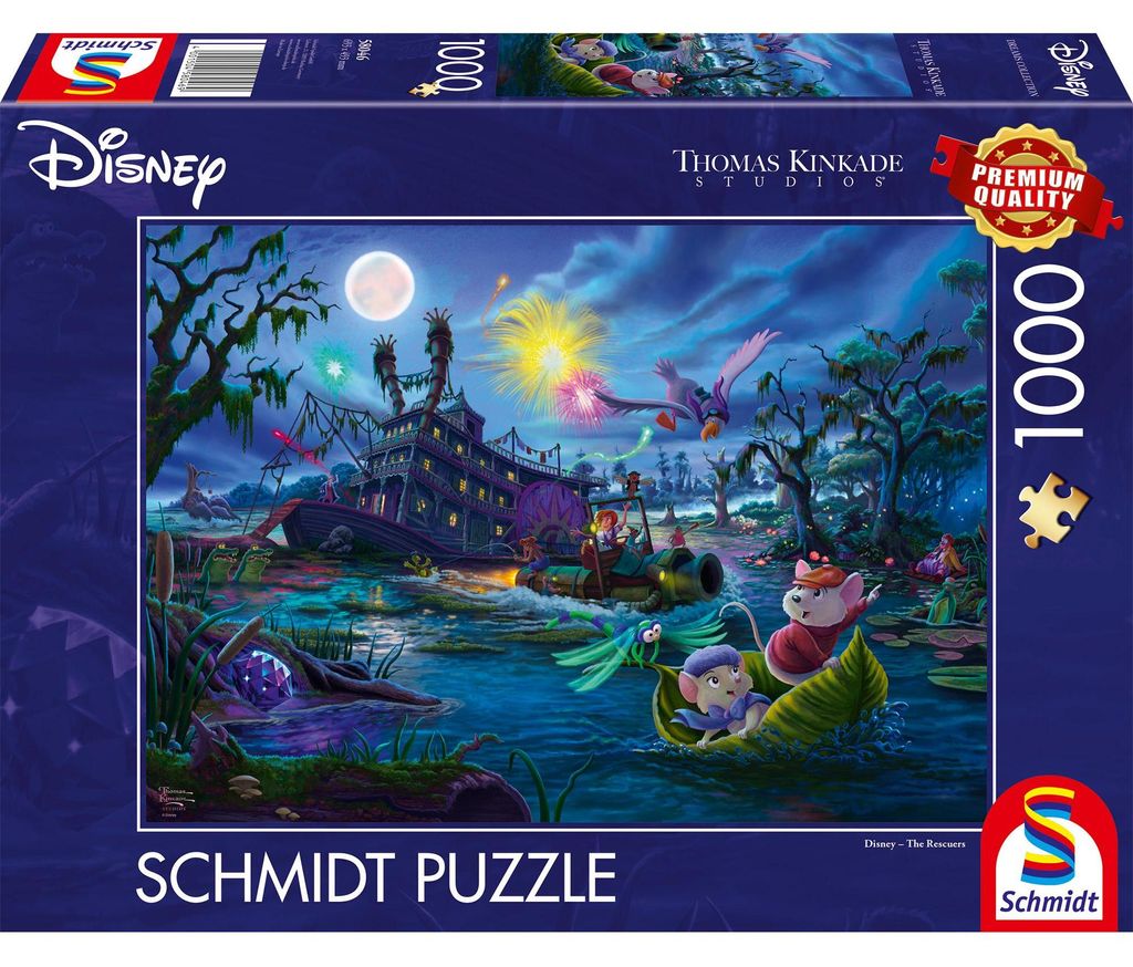 Schmidt Spiele 58046, 1000 pièces, Dessins animés, 12 ans Image du produit 