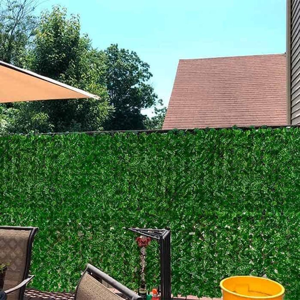Sichtschutz Balkon mit Kunstpflanzen  Mehr Privatsphre &