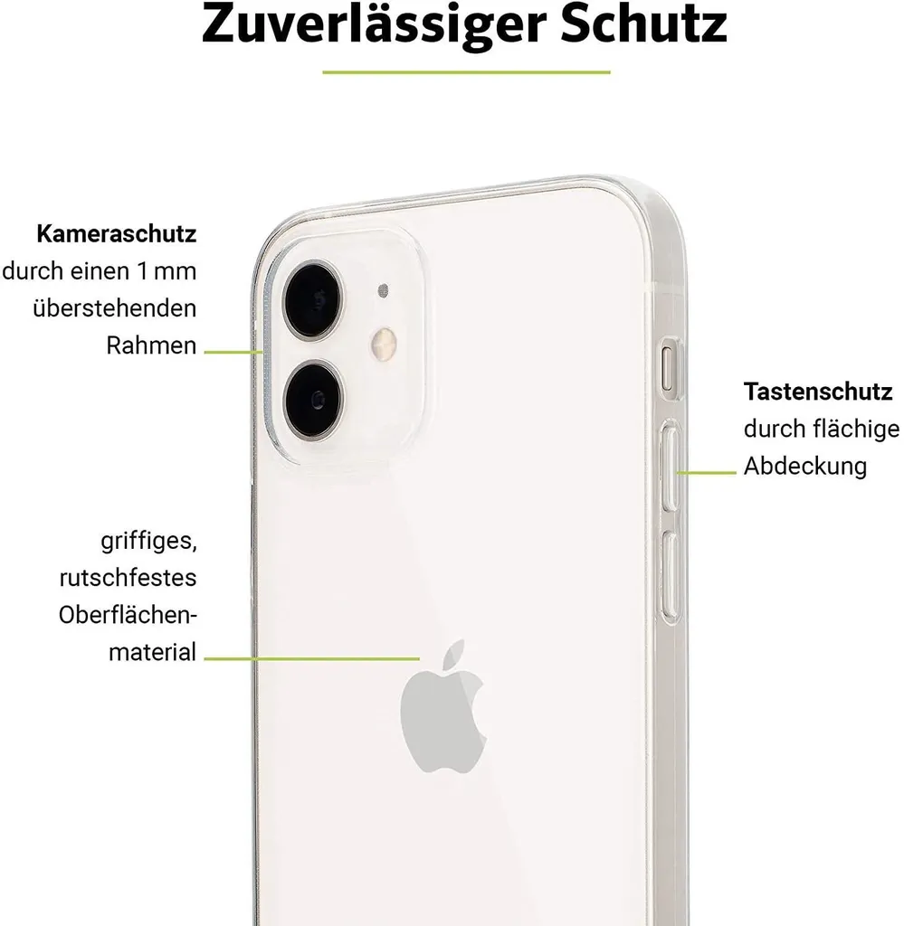 Housse iPhone 12 Mini transparente Artwizz NoCase - Gardez le design