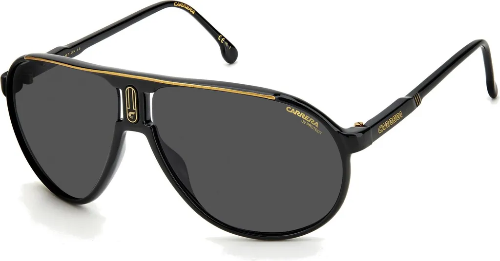 Occhiali Carrera Champion65/N 807/IR Nero Lucido - Edizione 65 Anniversario