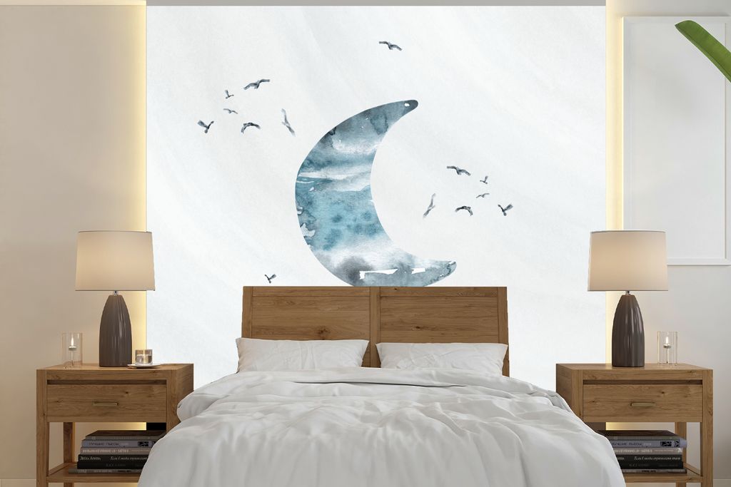 MuchoWow Fototapete für Wohnzimmer oder Schlafzimmer Wandtapete Vinyl Motivtapete Kinder - Mach deine Träume wahr - Sprichwörter - Jungen - Bl...