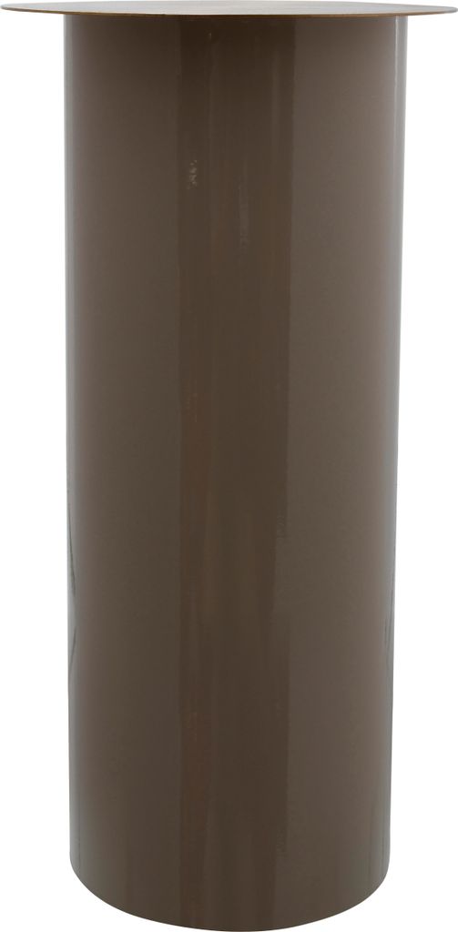 Bodenkerzenständer Art Deco 140 Taupe / Gold