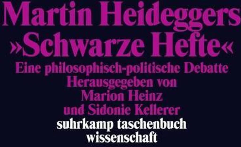 Martin Heidegger Schwarze Hefte : Intégrale des Réflexions Philosophiques