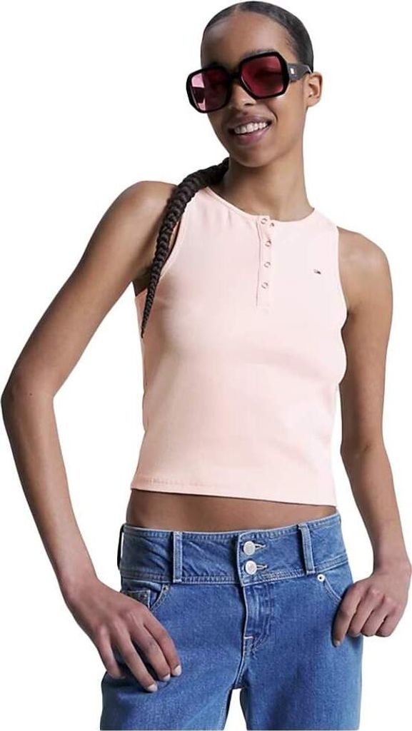 Tommy Jeans Denim Hose für Damen und Herren mit klassischer Passform und geradem Bein