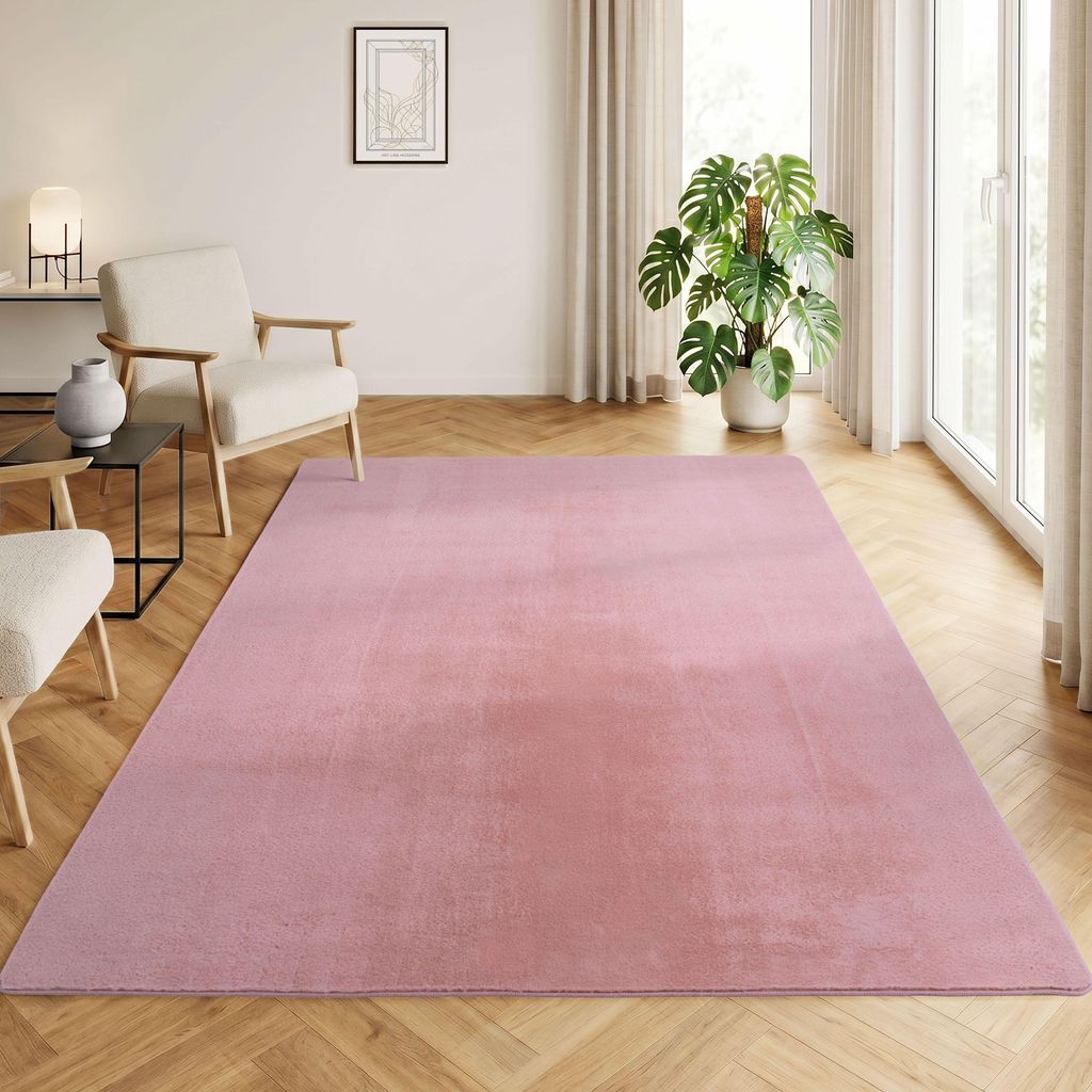 Homebyhome Tappeto Lavabile a Pelo Corto Antiscivolo e Immagine del prodotto 