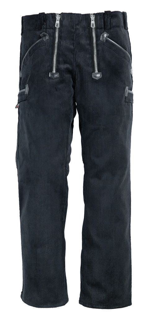 FHB PAUL Zunfthose Trenkercord, schwarz, Gr. 44 Produktbild 