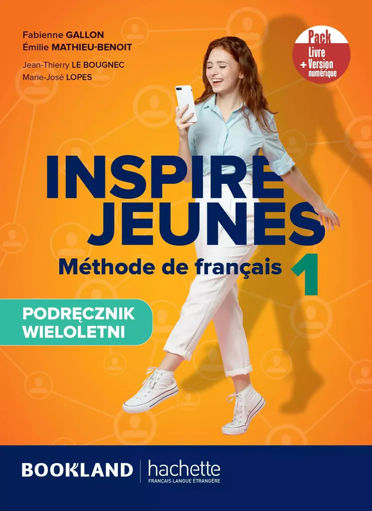 Méthode Inspire Jeunes 1 : Pack Manuel A1 et Accès Numérique Scolaire