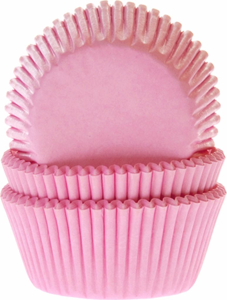 50 Muffinförmchen, rosa Produktbild 
