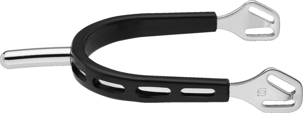 Sprenger ULTRA fit EXTRA GRIP Sporen 35 mm abgerundet Edelstahl, Größe:Halsl.35 mm-flach