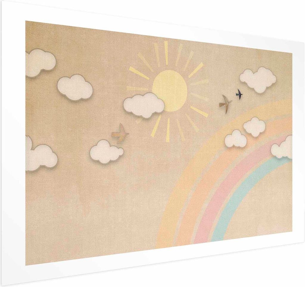 Posterpapier Poster - Rainbow Day 30x21 cm Für Kinder e-A-10138-ao-a