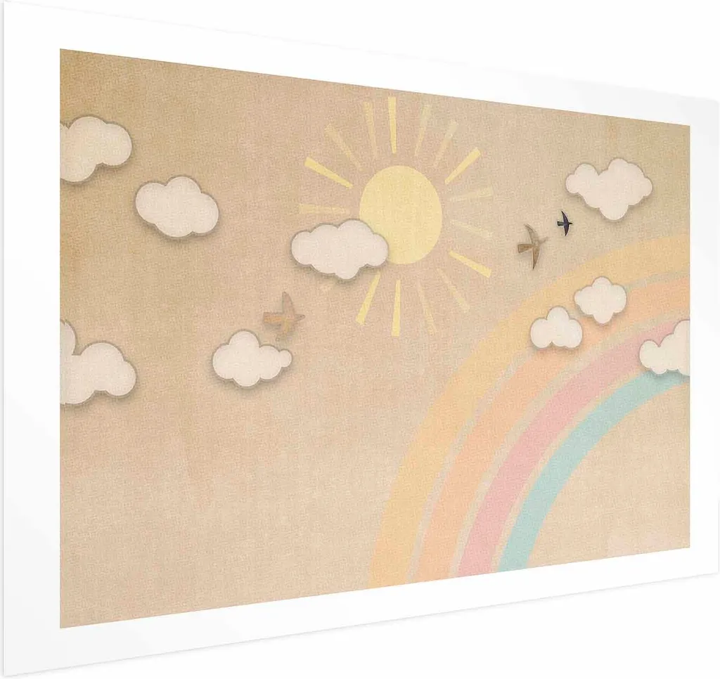 Poster Arcobaleno 90x60 cm Senza Cornice | Stampa Artistica Alta Qualità