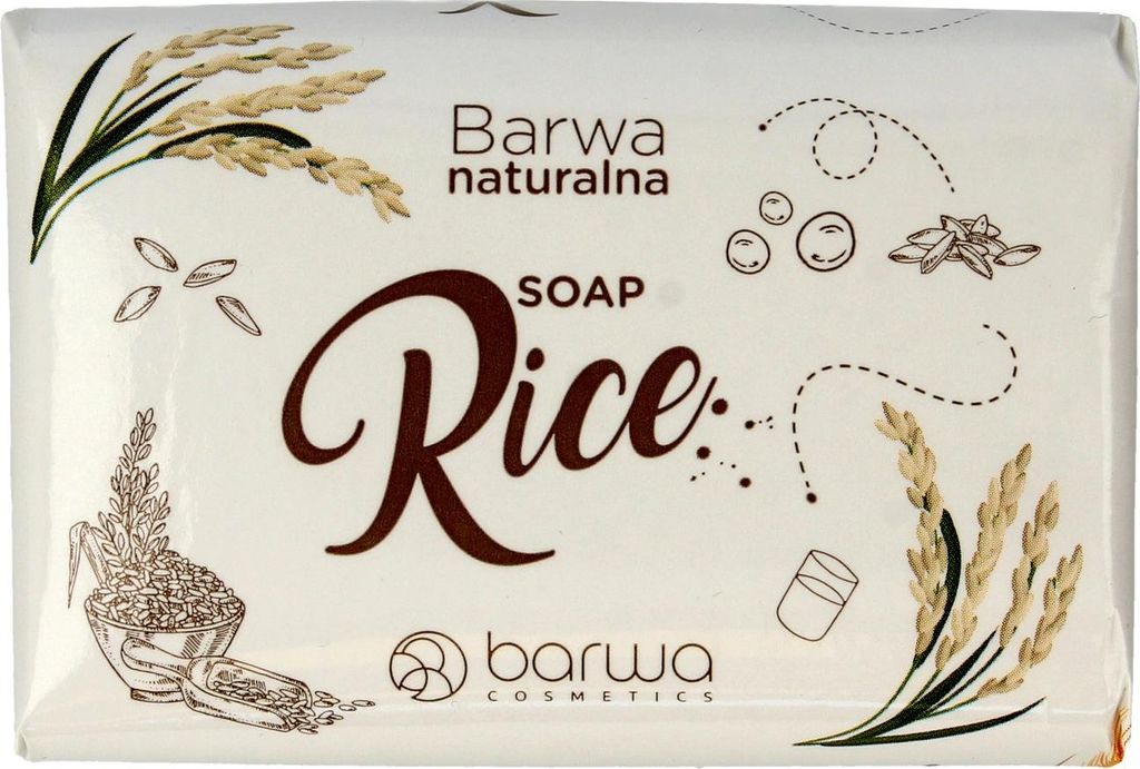 BARWA Natürliche Reisseife 100 g Produktbild 