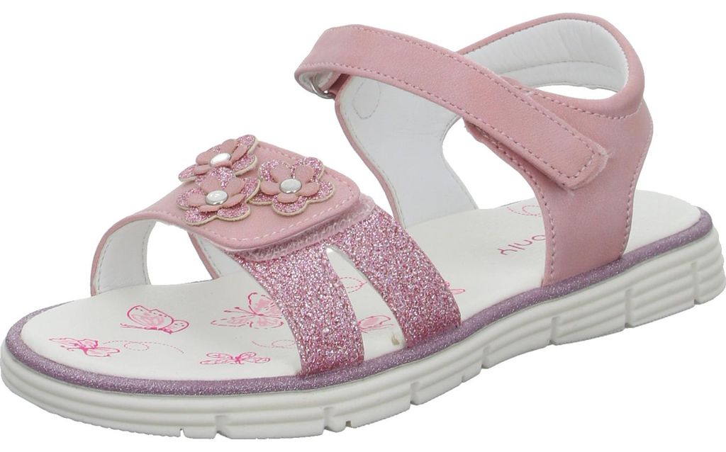 girlZ onlY Kinder-Mädchen-Sandalette Pink, Farbe:rot, EU Größe:30