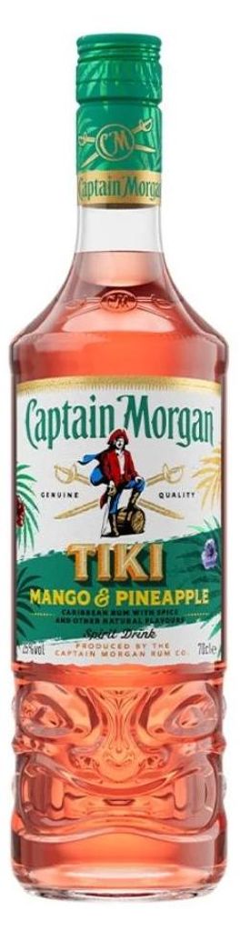 Captain Morgan Tiki Mango & Pineapple Flavour Spirit Drink Image du produit 