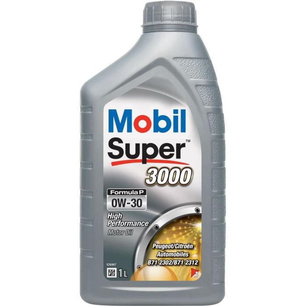 MOBIL Synthetisches Motoröl S3000 - 0W30 Formel-P - 1 L.