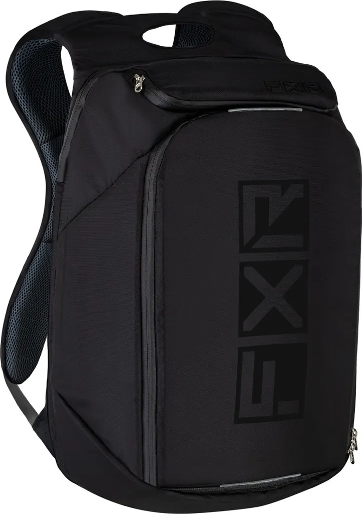 Sac à dos FXR Mission 35L pour Motoneige et Moto - Noir Gris Pratique
