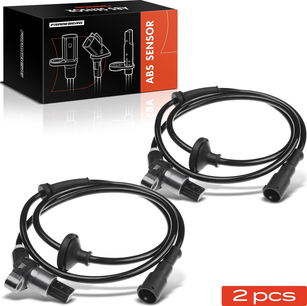 Frankberg 2x ABS Sensor Hinten für VW Corrado Golf III Cabriolet Variant IV Vento 2.0L 2.9L 1991-2002